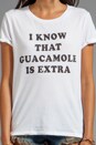 view 4 of 5 Guacamole Is Extra Tee in White Schiffer