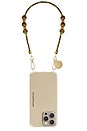view 1 of 2 CHAINE DE TÉLÉPHONE IRIS in Bronze