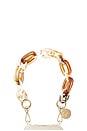 view 2 of 2 Andy Chain in Beige & Brown