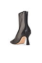 view 3 of 5 Mesh Ankle Bootie in Black