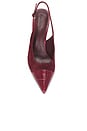 view 4 of 5 Slingback Pump in Burgundy