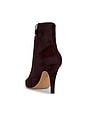 view 3 of 5 Pony Hair Ankle Bootie in Burgundy