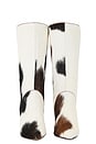 view 4 of 5 PONY HAIR MID CALF 부츠 in Vaca