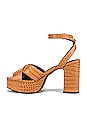 view 5 of 5 Crion Platform Sandal in Tan