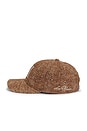 view 3 of 3 Herringbone Baseball Cap in Coffee Brown & Dark Sand