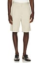view 1 of 4 Pleated Twill Suit Shorts in Light Sand
