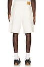 view 3 of 5 Carpenter Denim Shorts in Light Ivory