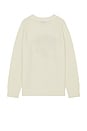 view 2 of 3 Felipe Knit Sweater in Ivory & Light Desert Sand