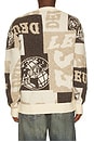 view 2 of 4 Globe Crew Neck Knit Sweater in Dark Sand