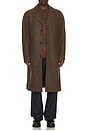 view 1 of 3 Nicko Melange Wool Coat in Mountain Grey Melange