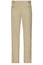 view 2 of 5 Como Reg Solid Suit Pants in Dark Sand