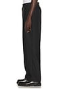 view 2 of 6 Brushed Twill Tailored Pants in Black