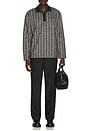 view 5 of 6 Brushed Twill Tailored Pants in Black
