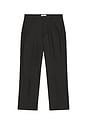 view 6 of 6 Brushed Twill Tailored Pants in Black