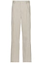 view 1 of 5 Reece Pleated Slub Suit Pants in Light Sand