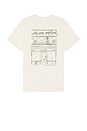 view 1 of 3 Neighborhood T-Shirt in Ivory & Black