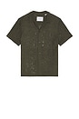 view 1 of 4 Hector Lace Shirt in Olive Night