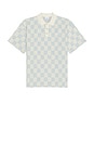 view 1 of 5 Branson Jersey Jacquard Polo in Ivory