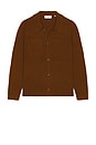 view 3 of 4 Fischer Cotton Milano Overshirt in Monk's Robe