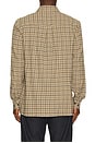 view 2 of 5 John Check Shirt in Dark Sand