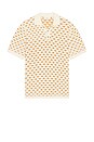 view 4 of 5 Esmay Shell Knitted Polo in Eggnog White