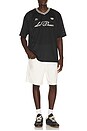 view 3 of 5 Mesh T-Shirt in Tap Shoe Black