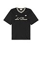 view 4 of 5 Mesh T-Shirt in Tap Shoe Black