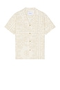 view 1 of 4 Lesley Paisley Shirt in Light Ivory