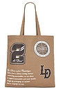 view 1 of 6 Varsity Tote Bag in Mountain Grey Brown