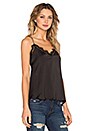 view 2 of 3 Lace Detail Cami in Black