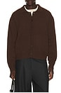 view 1 of 4 CÁRDIGAN ALPACA in Brown