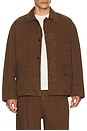 view 1 of 5 Denim Field Jacket in Brown