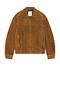 view 4 of 4 CHAQUETA COW in Camel