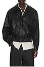 view 1 of 4 CHAQUETA FAUX in Black