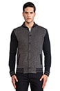 view 1 of 4 Alumni Cardigan in Heather Charcoal