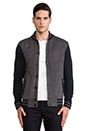 view 2 of 4 Alumni Cardigan in Heather Charcoal