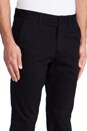 view 4 of 5 7oz Classic Slim Twill Chino in Black