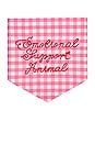 view 1 of 4 EMOTIONAL SUPPORT BANDANA ペットバンダナ in 