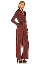 view 3 of 4 Giselle Jumpsuit in Cinnamon Brown