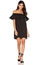 view 1 of 3 Concorde Ruffle Dress in Black