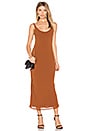 view 1 of 3 RIMA 바이아스 맥시 드레스 in Whiskey