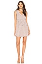 view 1 of 3 Line & Ilayda Mini Dress in White & Raisin