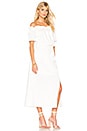 view 2 of 3 Peony Off Shoulder Dress in White