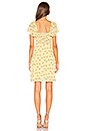 view 3 of 3 Jamie Mini Dress in Custard Yellow