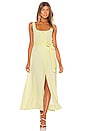 view 4 of 4 Ray Midi Dress in Lemon