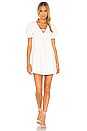 view 1 of 3 Day Break Puff Sleeve Dress in White