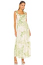 view 1 of 3 Palm Maxi Dress in Lime