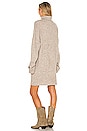view 3 of 3 Madelyn Turtleneck Sweater Dress in Taupe
