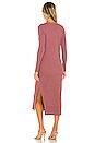 view 4 of 4 ROBE PULL SIMONE in Mauve