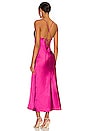view 3 of 3 Makena Midi Dress in Magenta